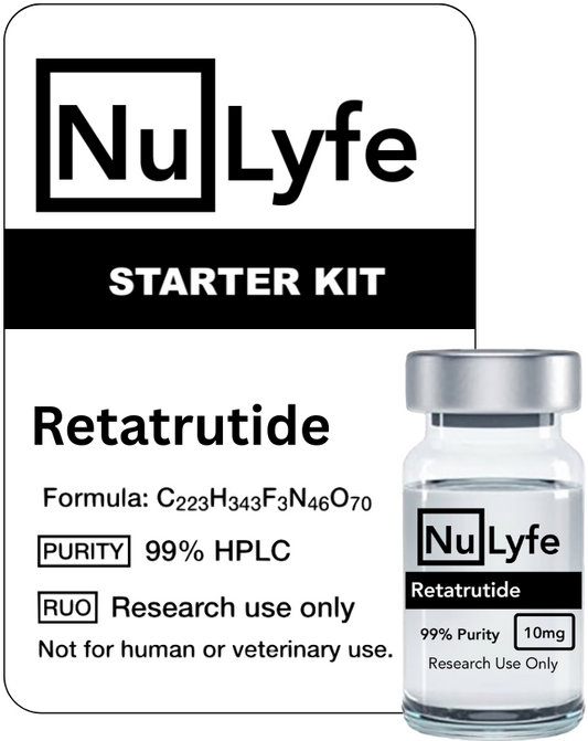 STARTER KITS FOR WEIGHT LOSS w/ (Reta 10mg (GLP-1, GIP, and GCGR receptors)
