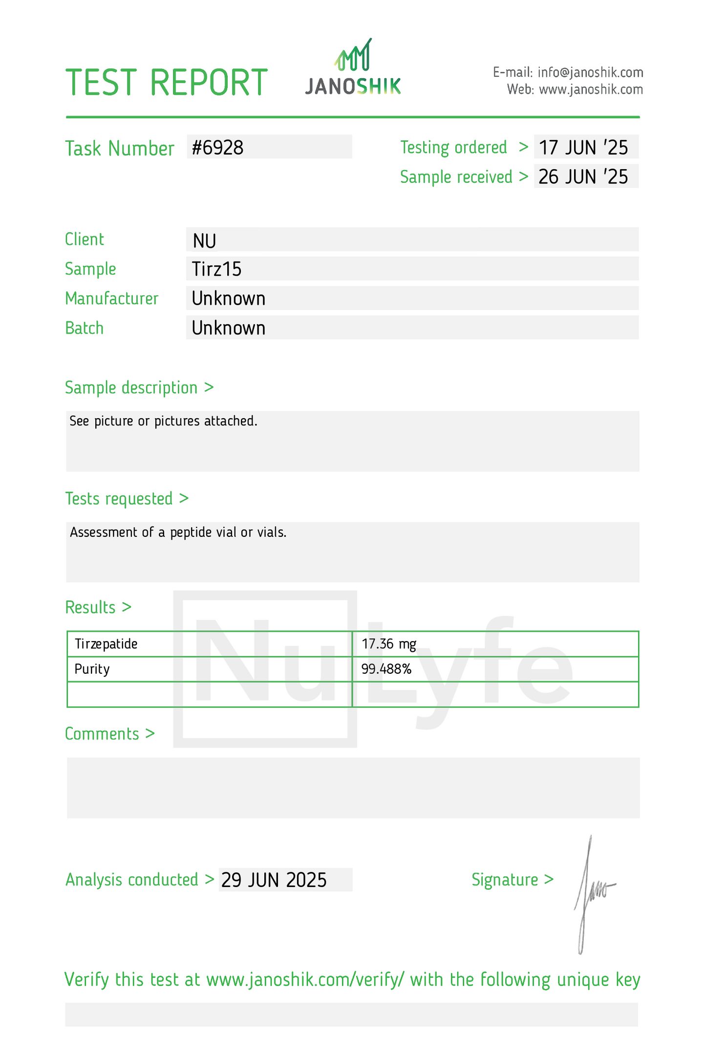 TZ 15mg (Dual GLP-1 & GIP Agonist)